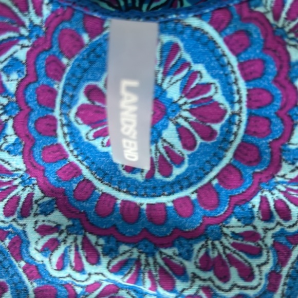 Lands End Carmela Slendersuit Tummy Control One-Piece Swimsuit 6P - Picture 10 of 11